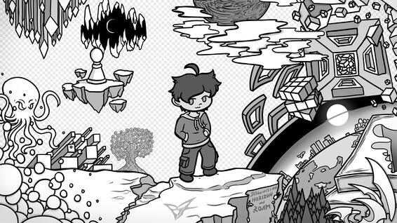 Inktober Day 13-14: Horizon and Roaming